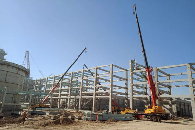 燃爆！100臺三一起重機遠征烏茲別克，參建中亞首個核電站